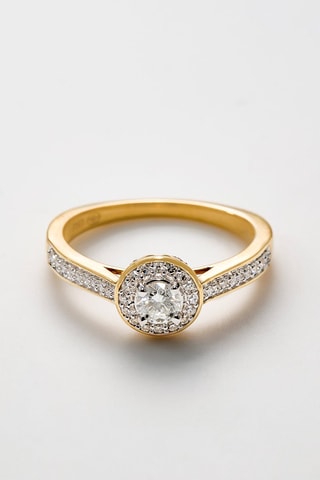 Bague Brillant Somptueux Or jaune et diamants