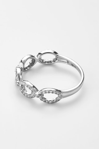 Bague Gianna Or blanc et diamants