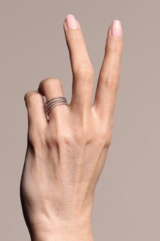 Bague Télesto - Or blanc et diamants