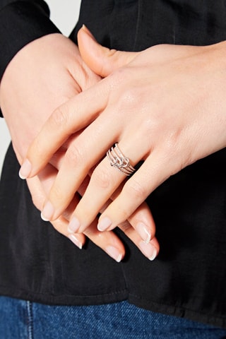 Bague Télesto - Or blanc et diamants