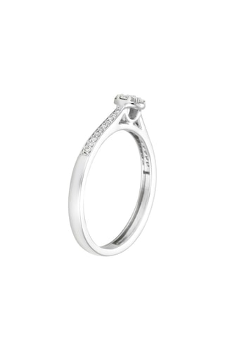 Bague Love, always - Or blanc et diamants