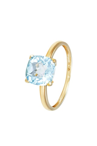 Bague Topaze Unique - Or jaune et topaze