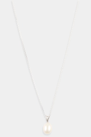 Pendentif Luliwa - Or blanc, diamants et perle de culture