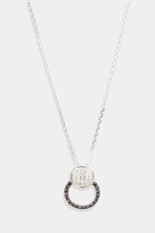 Pendentif Alexane Or blanc et diamants