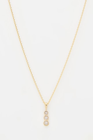 Pendentif Mini trilogy - Or jaune et diamants