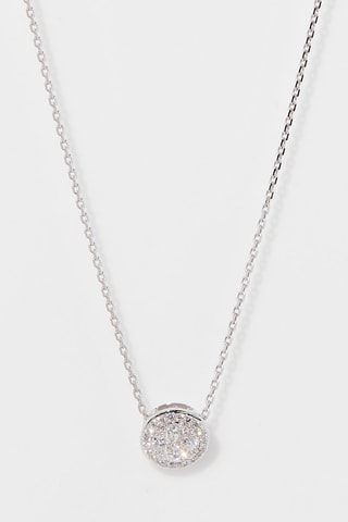 Pendentif Mon Précieux - Or blanc et diamants