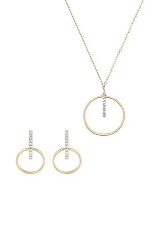 Parure - Or jaune et diamants