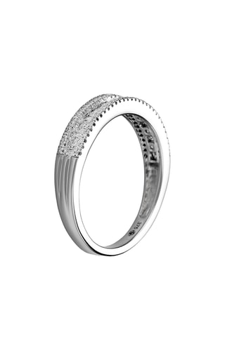 Bague - Or blanc et diamants