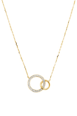Collier - Or jaune et diamants