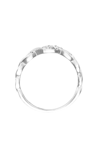 Bague - Or blanc et diamants