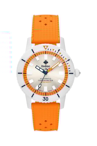 Montre automatique en caoutchouc et céramique - Chronomètre