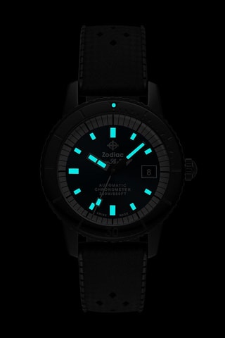 Montre automatique en caoutchouc - Noir