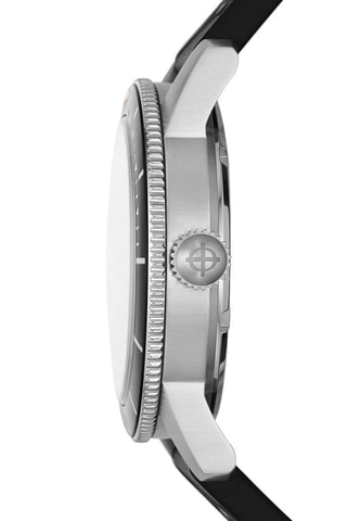 Montre automatique en caoutchouc - Chronomètre - Noir