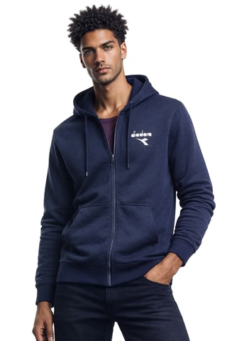 Sweat com capuz - Azul-marinho