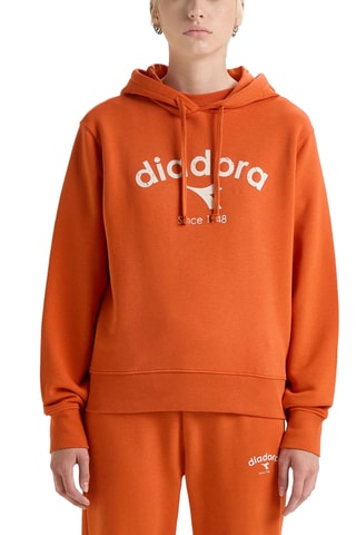 Sweat com capuz - Laranja