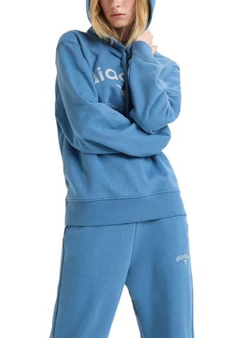 Sweat com capuz - Azul