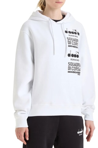 Sweat com capuz - Branco