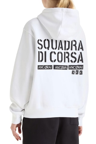 Sweat com capuz - Branco