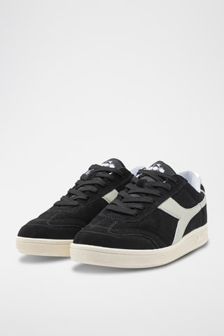 Sapatilhas em couro - Preto