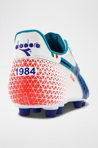 Sapatilhas de futebol em couro - Branco