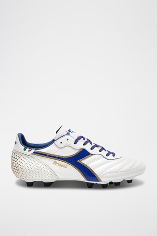 Sapatilhas de futebol em couro - Branco