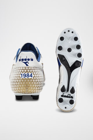 Sapatilhas de futebol em couro - Branco