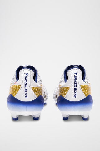 Sapatilhas de futebol em couro - Branco