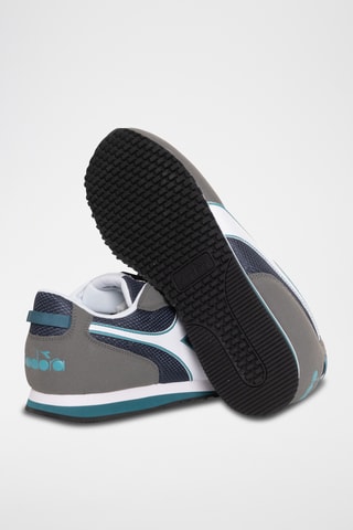 Zapatillas - Gris y azul