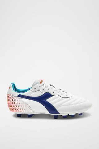 Sapatilhas de futebol em couro - Branco