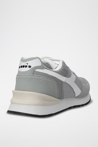 Sapatilhas em couro - Cinzento