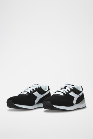 Sapatilhas em couro - Preto