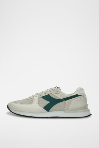 Sapatilhas em couro - Bege