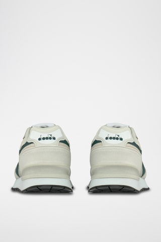 Sapatilhas em couro - Bege