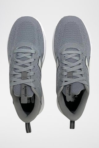 Sapatilhas em couro - Cinzento