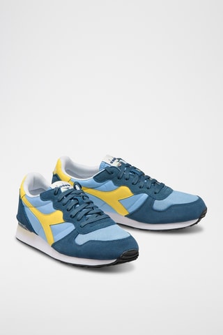 Sapatilhas em nobuck - Azul