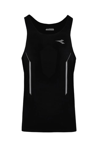 Camisola de alças - Preto