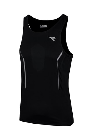 Camisola de alças - Preto