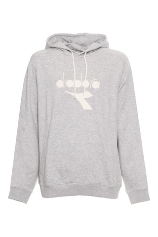 Sweat com capuz - Cinzento-claro