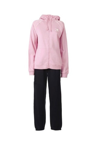 Sweat e calças de treino - Rosa e preto