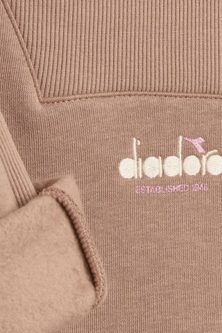 Sweat com capuz - Castanho-claro