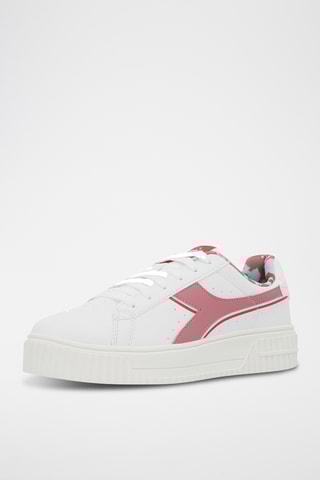 Sapatilhas - Branco e rosa