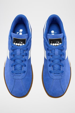 Sapatilhas em couro - Azul