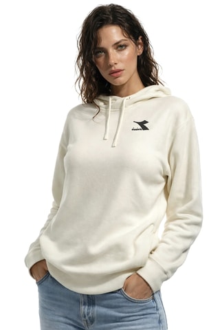 Sweat com capuz - Cru