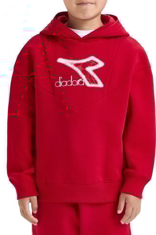 Sweat com capuz - Vermelho