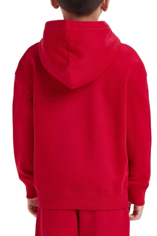 Sweat com capuz - Vermelho