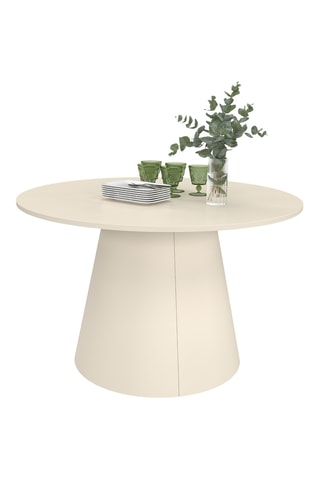 Mesa de refeição redonda Aléna - 120 x 76 cm
