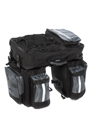 Borsa 3 scomparti - Nero