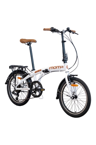 Bicicletta pieghevole Light 20" - Bianco - 7 velocità - 155-180 cm