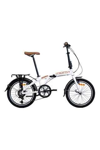 Bicicletta pieghevole Light 20" - Bianco - 7 velocità - 155-180 cm