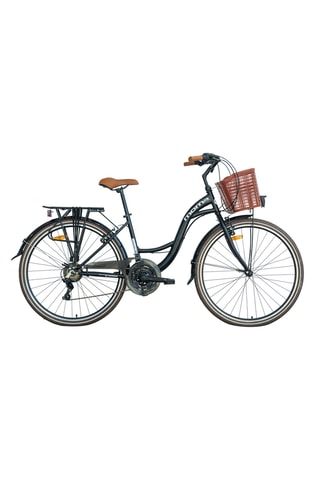 Bicicletta da città Urban 28" - Nero